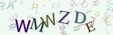 This is a captcha-picture. It is used to prevent mass-access by robots. (see: www.captcha.net)